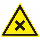 Знак W18 Вредные вещества