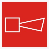 Знак F11 Звуковой оповещатель пожарной тревоги