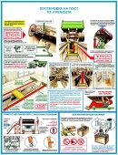 Плакаты Техника безопасности при ремонте автомобилей