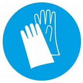 Знак M06 Работать в защитных перчатках