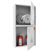 Шкаф пожарный ШПК-320-12 НОБ (навесной открытый белый)
