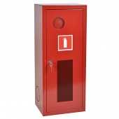 Шкаф для огнетушителя ШПО-103 НОК (навесной открытый красный)