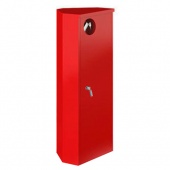 Шкаф для огнетушителя ШПО-106 УЗК (угловой закрытый красный)