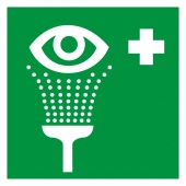 Знак EC04 Пункт обработки глаз