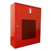 Шкаф для огнетушителя ШПО-113 НОК (навесной открытый красный)