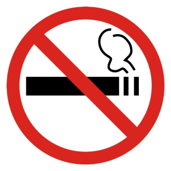 Знак К38 О запрете курения